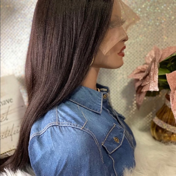 🔥 New 20” Sade 100 % Brazilian Human Hair Wig 🔥 - Picture 7 of 10